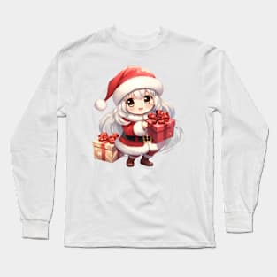 Christmas With Your Favorite Anime Long Sleeve T-Shirt